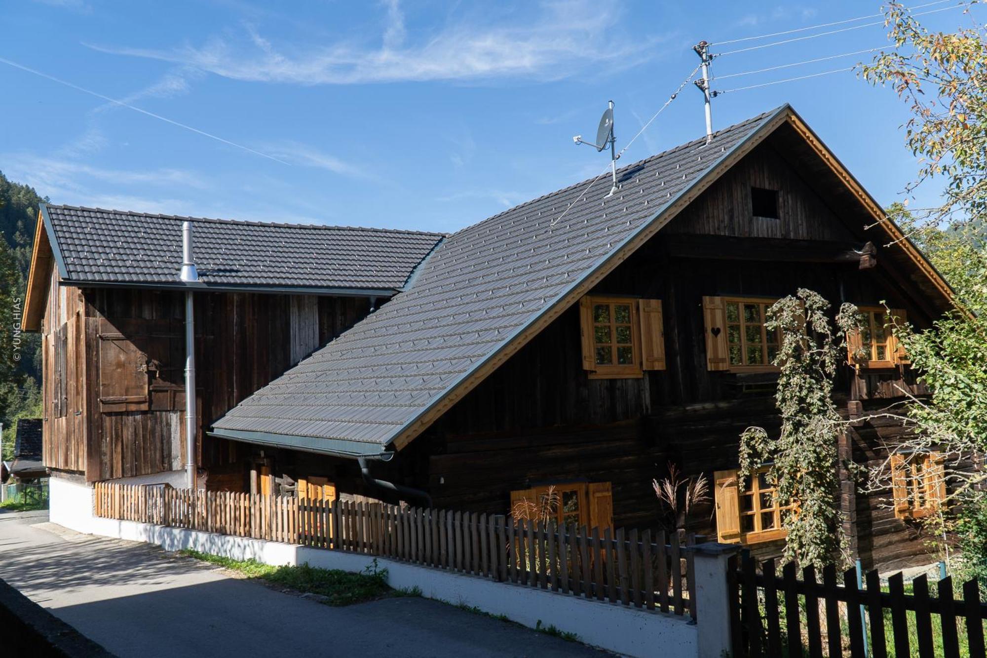 Chalet Schmelz Huette Mit Sauna Und Garten Флаттах Экстерьер фото